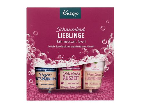 Pěna do koupele Kneipp Schaumbad Lieblinge 100 ml Kazeta