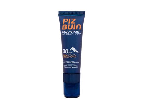 Opalovací přípravek na obličej PIZ BUIN Mountain Sun Cream + Lipstick SPF30 20 ml