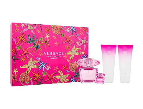 Parfémovaná voda Versace Bright Crystal Absolu 90 ml poškozená krabička Kazeta