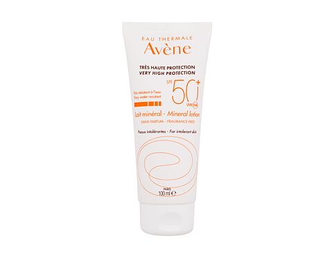 Opalovací přípravek na tělo Avene Sun Mineral Milk SPF50+ 100 ml