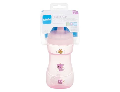 Hrneček MAM Sports Cup 12m+ Pink 330 ml