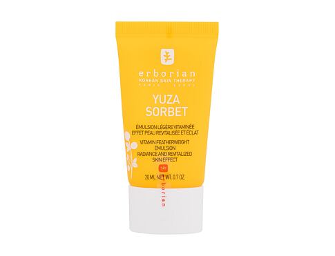 Denní pleťový krém Erborian Yuza Sorbet Vitamin Featherweight Emulsion 20 ml