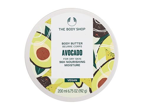 Tělové máslo The Body Shop Avocado Body Butter 200 ml