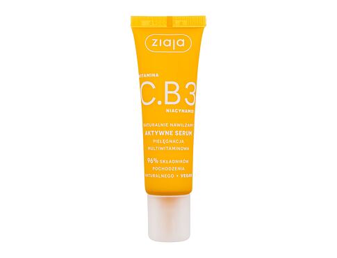 Pleťové sérum Ziaja Vitamin C.B3 Niacinamide Active Face Serum 30 ml