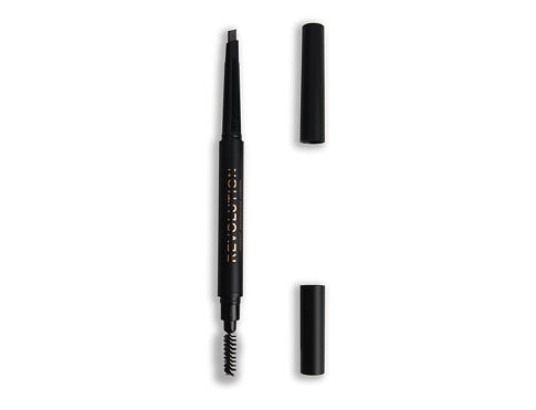 Tužka na obočí Makeup Revolution London Duo Brow Definer 0,15 g Brown