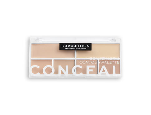 Konturovací paletka Revolution Relove Conceal Me Concealer & Contour Palette 11,2 g Fair