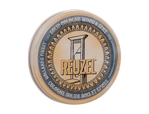 Tuhý parfém Reuzel Solid Cologne Wood & Spice 35 g