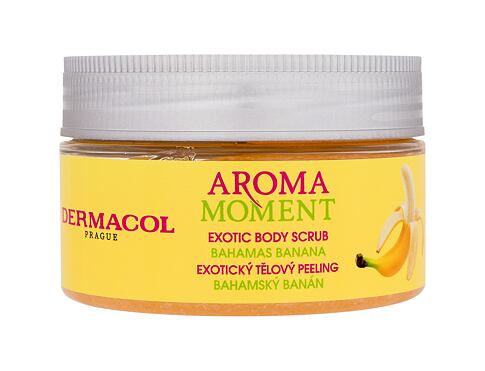 Tělový peeling Dermacol Aroma Moment Bahamas Banana Exotic Body Scrub 200 ml