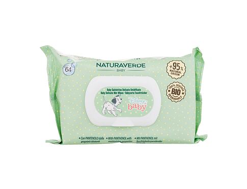 Čisticí ubrousky Naturaverde Disney Baby Delicate Wet Wipes 64 ks