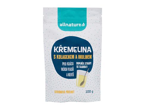 Doplněk stravy Allnature Křemelina + Kolagen a Inulin 100 g