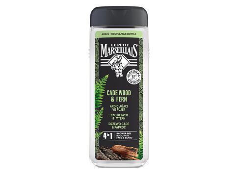 Sprchový gel Le Petit Marseillais Cade Wood & Fern 400 ml