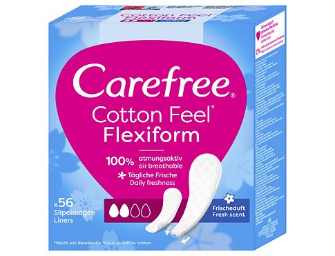 Slipová vložka Carefree Cotton Feel Flexiform Fresh Scent 56 ks