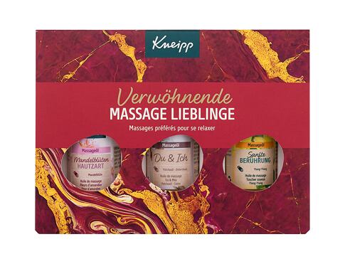 Masážní přípravek Kneipp Massage Oil Gift Set 20 ml Kazeta