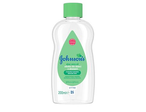 Tělový olej Johnson´s Baby Oil Aloe Vera 200 ml