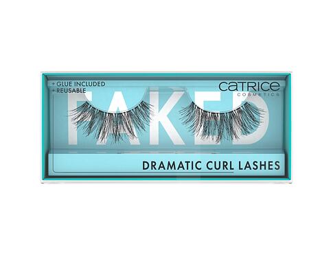 Umělé řasy Catrice Faked Dramatic Curl Lashes 1 ks Black