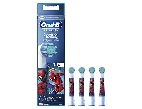 Náhradní hlavice Oral-B Kids Brush Heads Spider-Man 4 ks