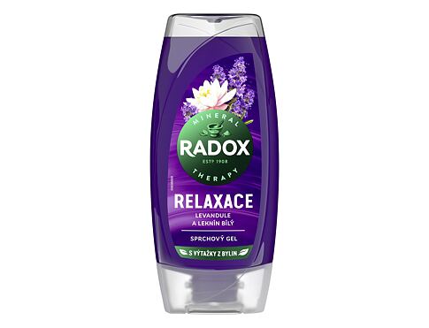 Sprchový gel Radox Relaxation Lavender And Waterlily Shower Gel 225 ml