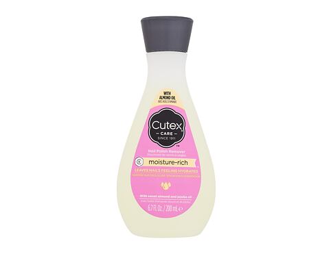 Odlakovač nehtů Cutex Moisture-Rich Nail Polish Remover 200 ml