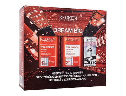 Šampon Redken Frizz Dismiss Dream Big 300 ml poškozená krabička Kazeta