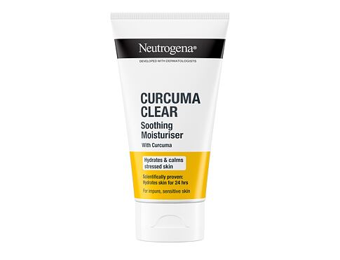 Denní pleťový krém Neutrogena Curcuma Clear Soothing Moisturiser 75 ml