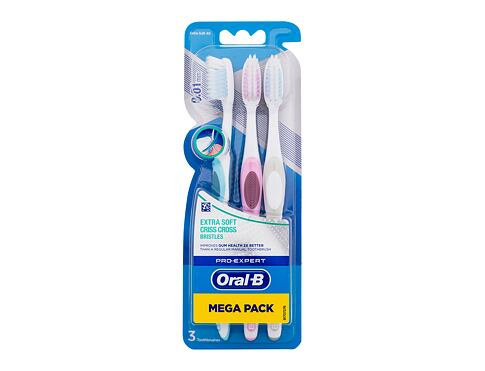 Klasický zubní kartáček Oral-B Pro Expert Criss Cross Extra Soft 3 ks