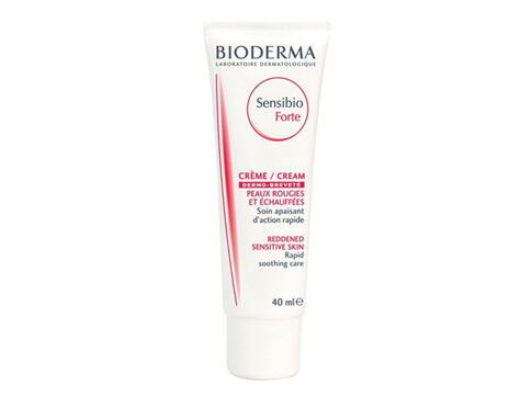 Denní pleťový krém BIODERMA Sensibio Forte Cream 40 ml poškozená krabička