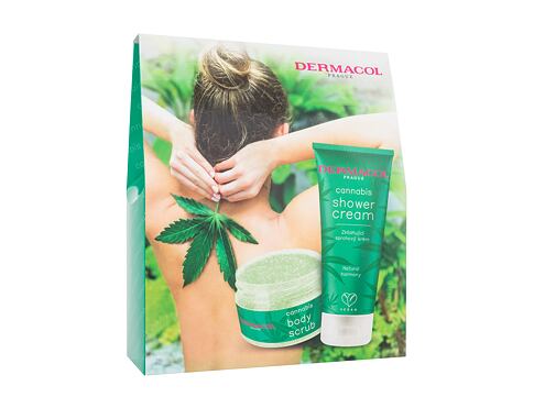 Sprchový krém Dermacol Cannabis Gift Set 200 ml poškozená krabička Kazeta