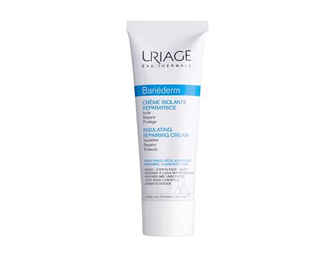 Denní pleťový krém Uriage Bariéderm Insulating Repairing Cream 75 ml poškozená krabička