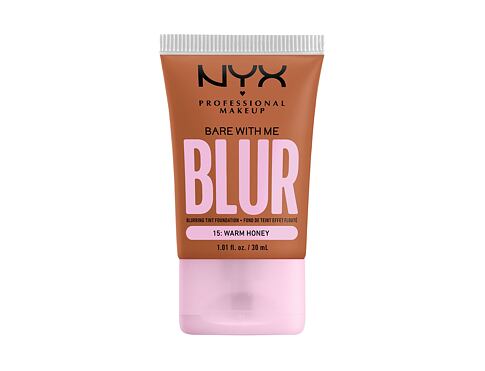 Make-up NYX Professional Makeup Bare With Me Blur Tint Foundation 30 ml 15 Warm Honey