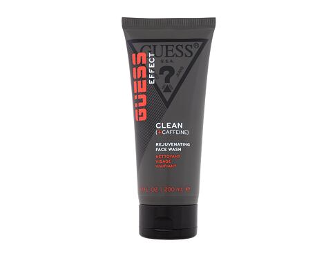 Čisticí gel GUESS Grooming Effect Rejuvenating Face Wash 200 ml poškozený obal