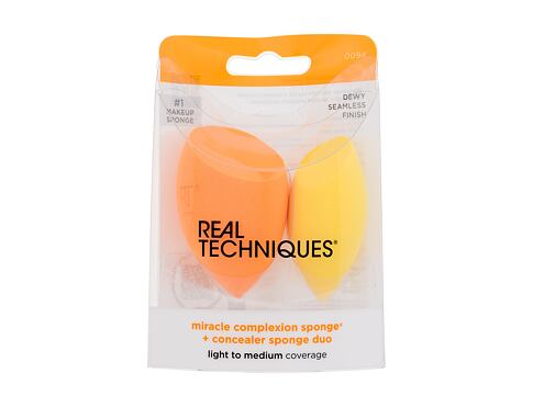 Aplikátor Real Techniques Miracle Complexion Sponge + Concealer Sponge Duo 1 ks