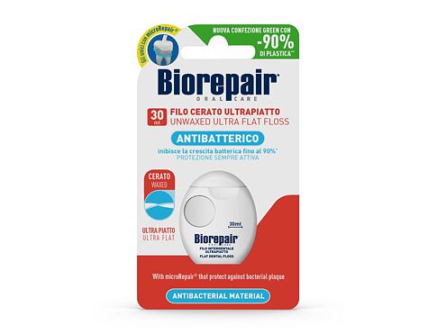 Zubní nit Biorepair Antibacterial Unwaxed Ultra Flat Floss 1 ks