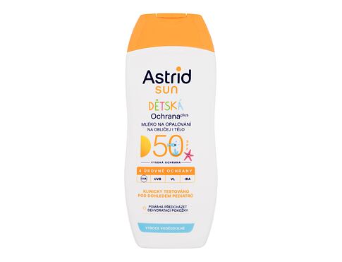 Opalovací přípravek na tělo Astrid Sun Kids Face and Body Lotion SPF50 200 ml