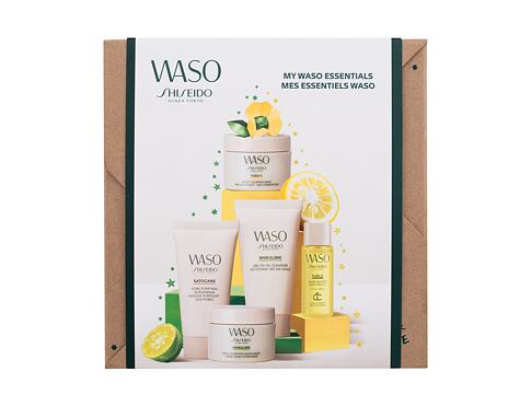 Čisticí gel Shiseido Waso My Waso Essentials 30 ml poškozená krabička Kazeta