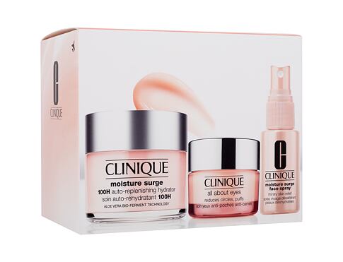 Denní pleťový krém Clinique Moisture Surge Ultra Hydration Travel Exclusive 125 ml poškozená krabička Kazeta