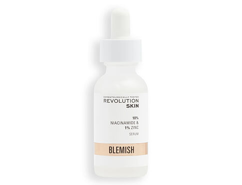 Pleťové sérum Revolution Skincare Blemish 10% Niacinamide + 1% Zinc 30 ml