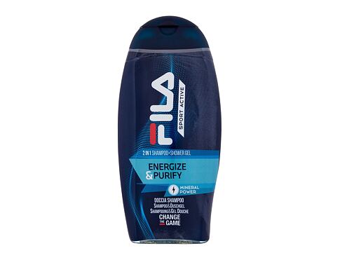 Sprchový gel Fila Sport Active Energize & Purify 2in1 Shampoo + Shower Gel 250 ml