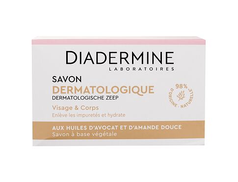 Tuhé mýdlo Diadermine Dermatological Bar Soap 100 g poškozená krabička