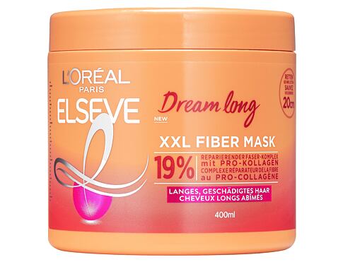 Maska na vlasy L'Oréal Paris Elseve Dream Long XXL Fiber Mask 400 ml