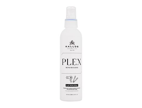 Pro tepelnou úpravu vlasů Kallos Cosmetics Plex Bond Builder Flat Iron Spray 200 ml