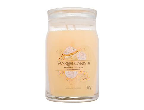 Vonná svíčka Yankee Candle Signature Vanilla Cupcake 567 g