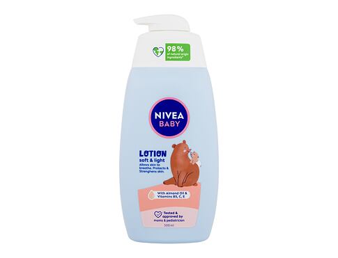 Tělové mléko Nivea Baby Soft & Light Lotion 500 ml