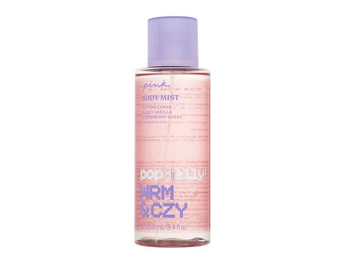 Tělový sprej Pink Pop Jelly! Warm & Cozy 250 ml