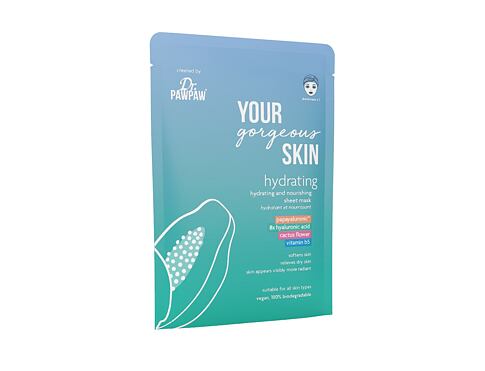 Pleťová maska Dr. PAWPAW Your Gorgeous Skin Hydrating Sheet Mask 25 ml