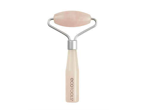 Masážní váleček a kámen EcoTools Facial Roller Mini Rose Quartz 1 ks