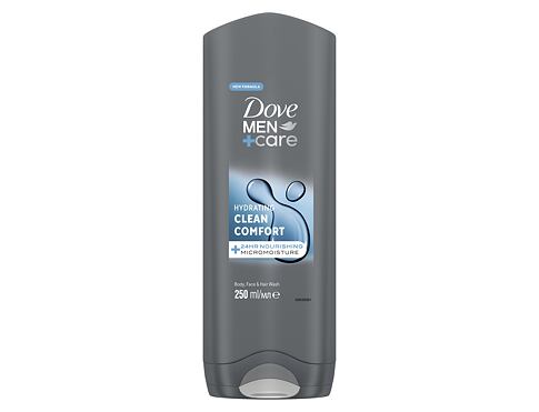 Sprchový gel Dove Men + Care Hydrating Clean Comfort 250 ml