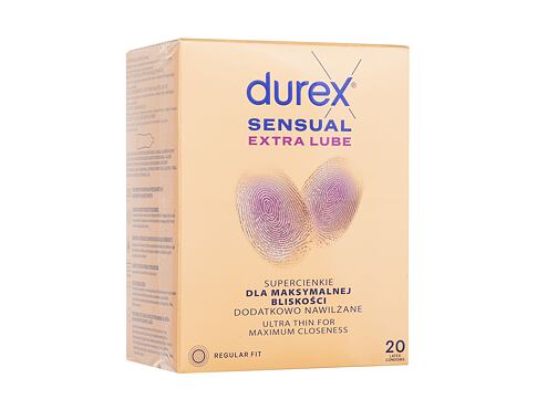 Kondomy Durex Sensual Extra Lube 20 ks