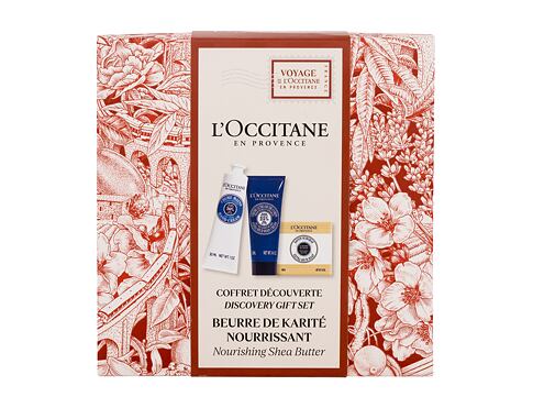 Krém na ruce L'Occitane Shea Butter Discovery Gift Set 30 ml Kazeta