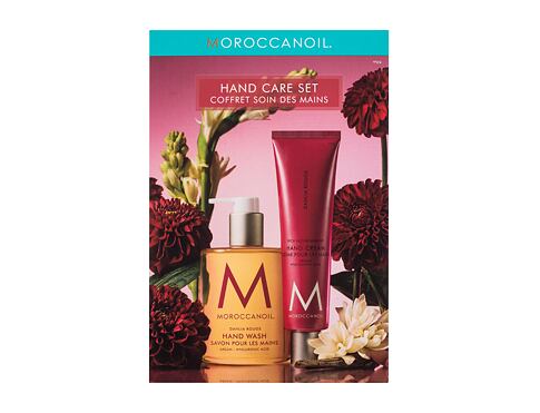 Tekuté mýdlo Moroccanoil Dahlia Rouge Hand Care Set 360 ml Kazeta