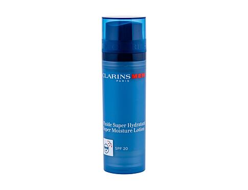 Pleťový gel Clarins Men Super Moisture Lotion SPF20 50 ml